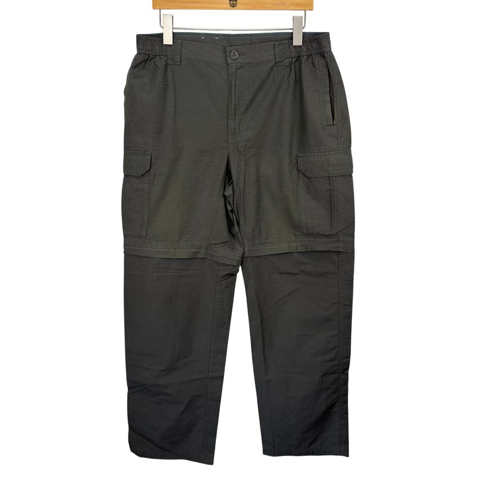 Columbia Cotton Nylon Blend Utility Convertible Pants - Men's Size 32L